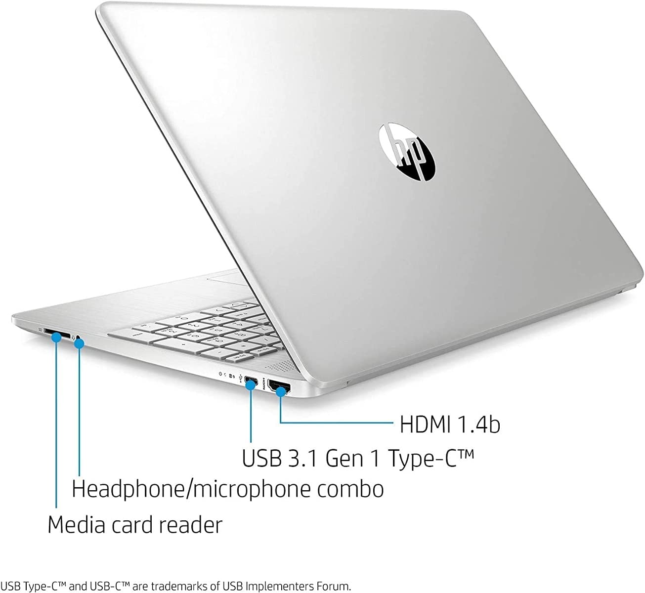 Amazon.co.jp: HP 15.6インチ HD Intel 第10世代 i3-1005G1 3.4GHz 8GB