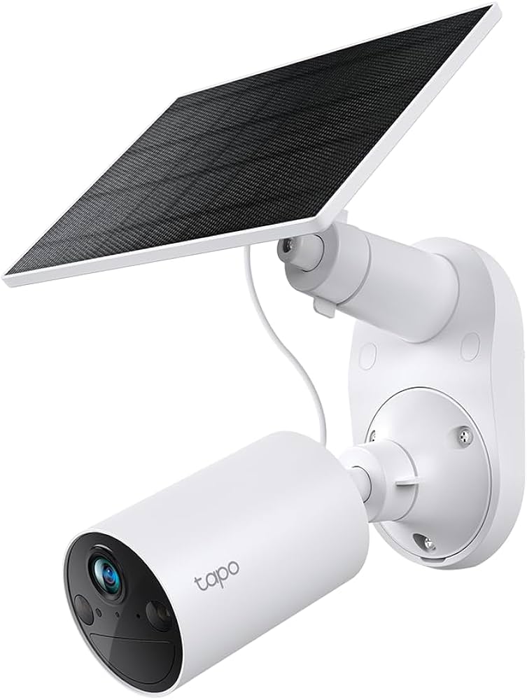TP-Link Tapo Solar-Powered Security Camera Kit, 2K Wireless