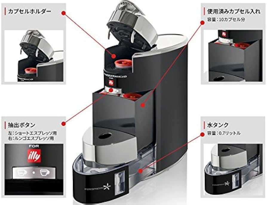 Amazon.co.jp: イリー/illy カプセル式 エスプレッソマシン