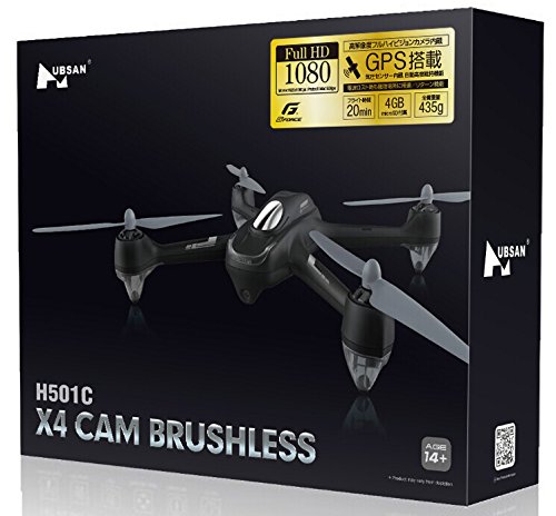Amazon | ジーフォース Hubsan X4 CAM BRUSHLESS GPS搭載 1080pフルHD