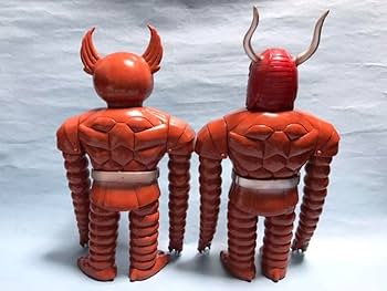Amazon.co.jp: マーミット 魔神バンダー ソフビ 2体 魔人バンダー 昭和