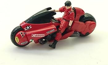 Amazon | MORE ART 1/64 アキラ 金田のバイク フィギュア AKIRA RESIN