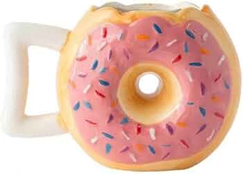 Amazon.co.jp: ドーナツカップクリエイティブセラミックカップ