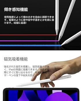 Amazon.co.jp: タッチペンApple pencil3互換タッチペン iPad用ペンシル