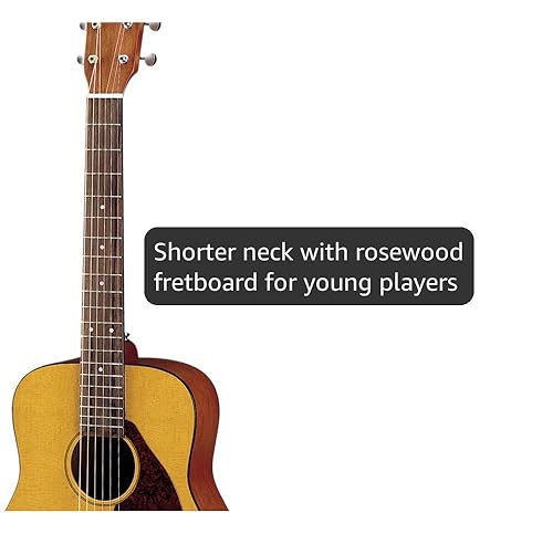 Amazon.com: Yamaha JR1 FG Junior 3/4 Size Acoustic Guitar, Natural
