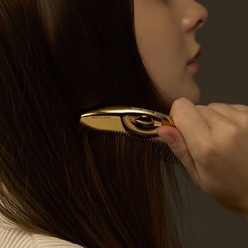 Amazon | ラブクロム K24GPツキ ゴールド 美髪コーム/LOVE CHROME