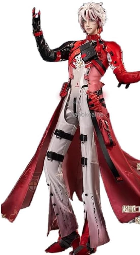 Amazon.co.jp: 鳴潮 スカー 傷痕 コスプレ衣装(ウィッグ 靴別売り