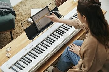 Amazon | カシオ(CASIO)電子ピアノ CDP-S110WE (ホワイト) 88鍵盤