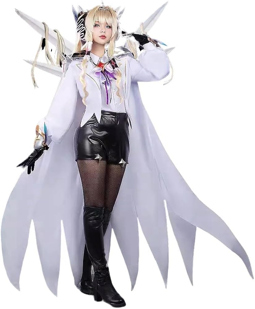 Amazon.co.jp: 勝利の女神 nikke ニケ クラウン コスプレ衣装（ 靴