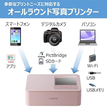 Amazon.co.jp: キヤノン コンパクトフォトプリンター SELPHY CP1500