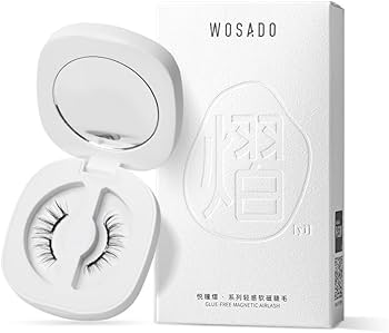 Amazon | WOSADO マグネットつけまつ毛 、No.4サンセットブラウン