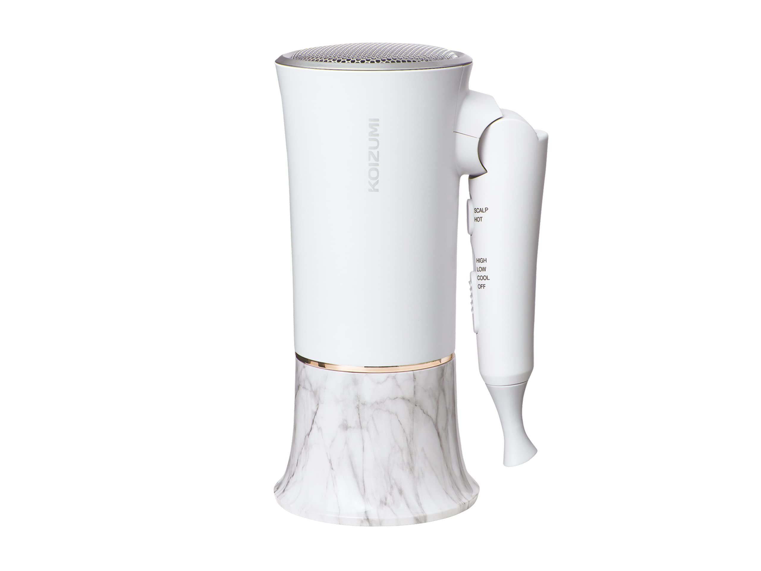 Amazon.co.jp: Koizumi KHD-K310/W Hair Dryer, Large Airflow, Scalp