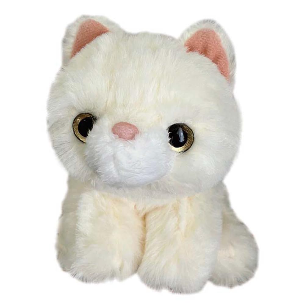 Amazon.co.jp: モンスイユ ヌイグルミ ネコのオチビちゃん アイボリー