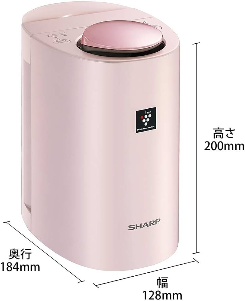 Amazon | シャープ プラズマクラスター搭載 保湿器 ピンク | シャープ