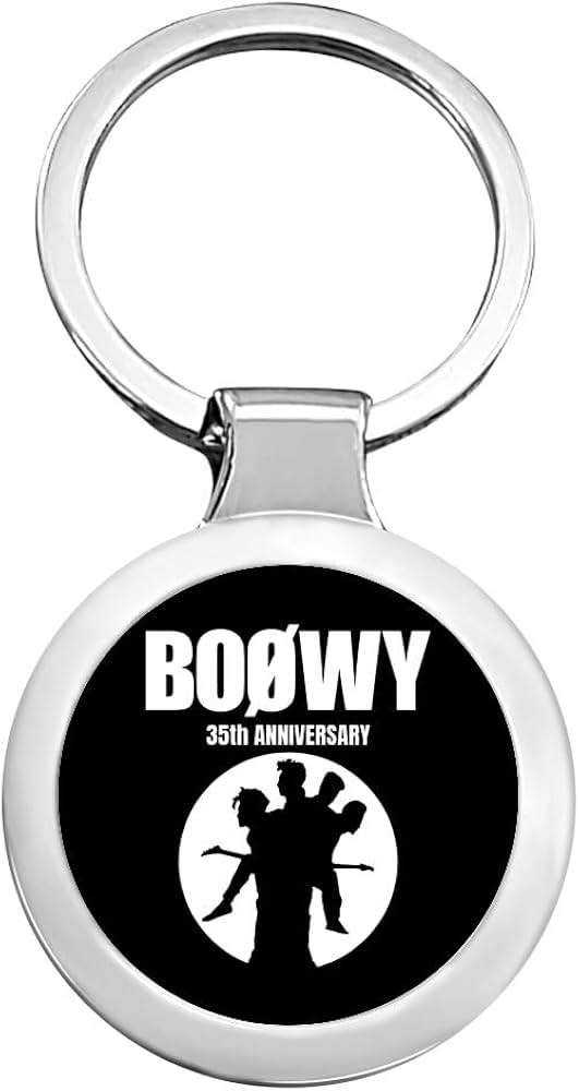 Amazon.co.jp: キーホルダー ボウイ Boowy Boøwy グッズ キーリング