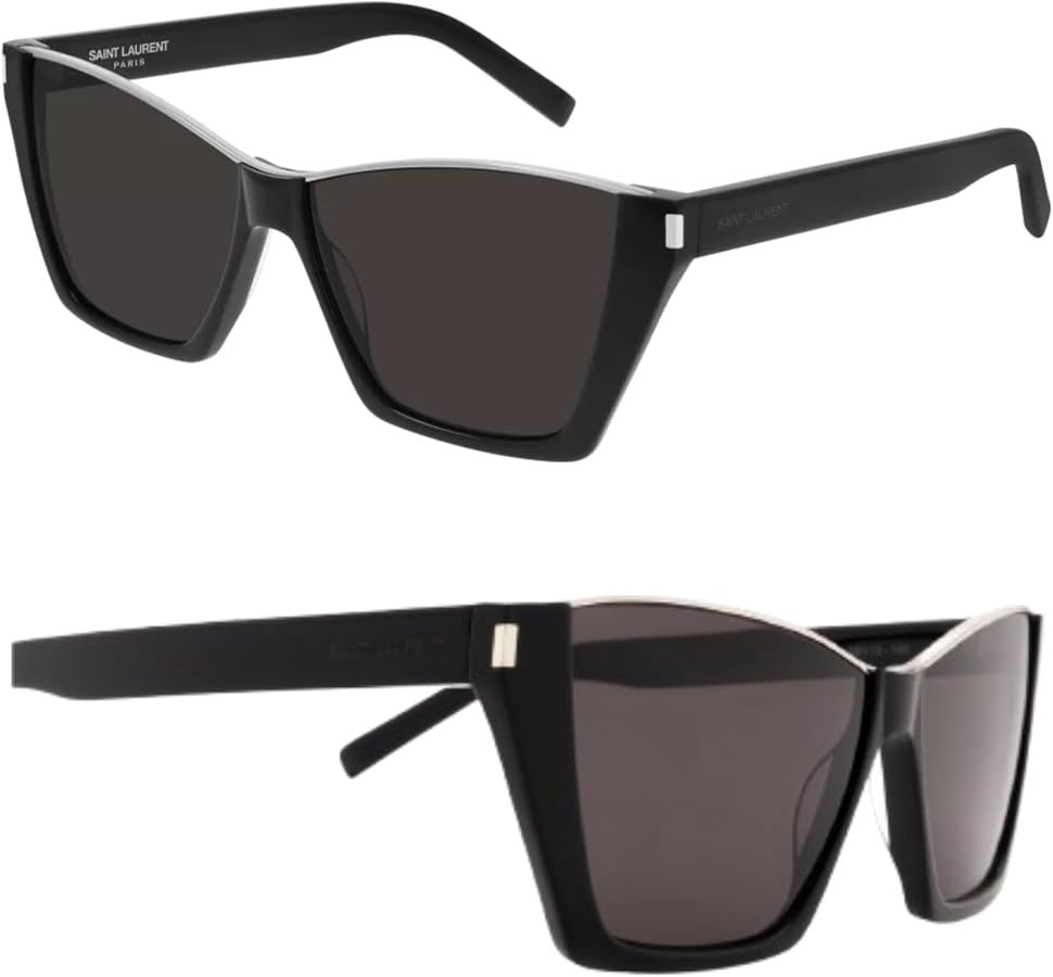 Amazon.com: Saint Laurent SL 369 KATE Cat-Eye Shape Sunglasses