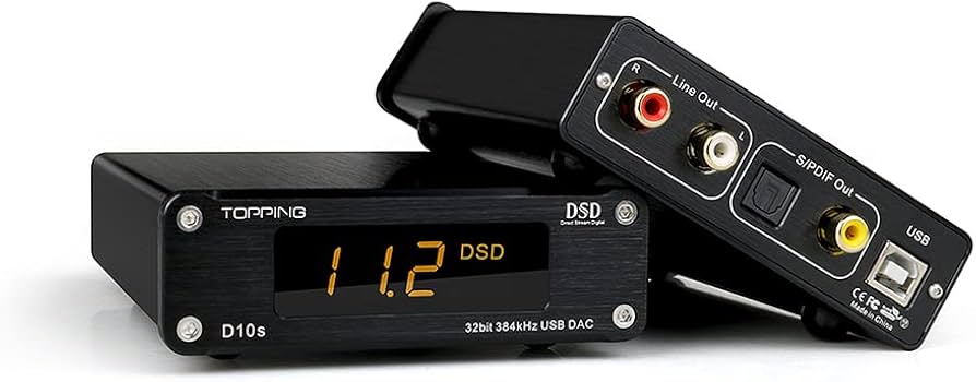 Amazon.com: TOPPING D10s USB Digital to Analog Converter, XU208