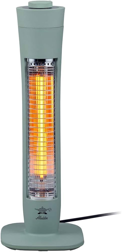 Amazon.co.jp: Aladdin AEH-G406N-G Electric Stove, Far-Infrared