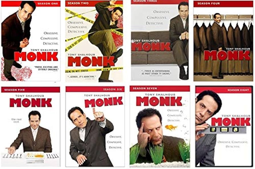 Amazon.com: Monk: The Complete Series Seasons 1-8 : Movies & TV