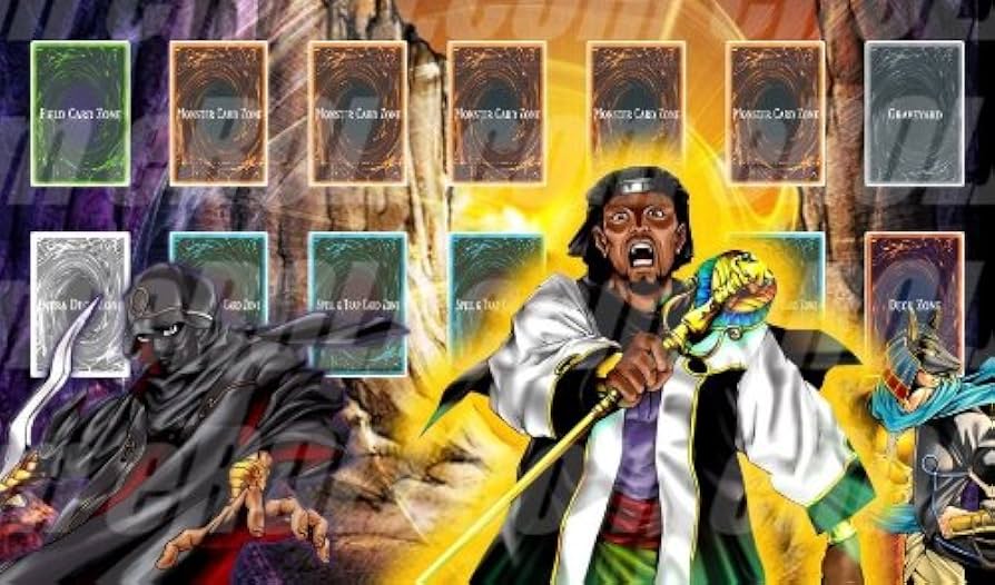 Amazon | abcdeplaymat1406 カスタム プレイマット 遊戯王 英語版 DL11