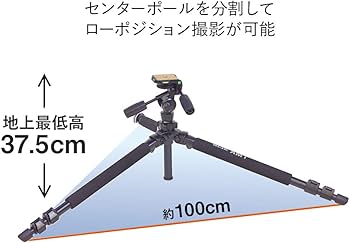 Amazon | SLIK 三脚 プロ 500 DX-III N 3段 中型 105702 | 三脚 通販