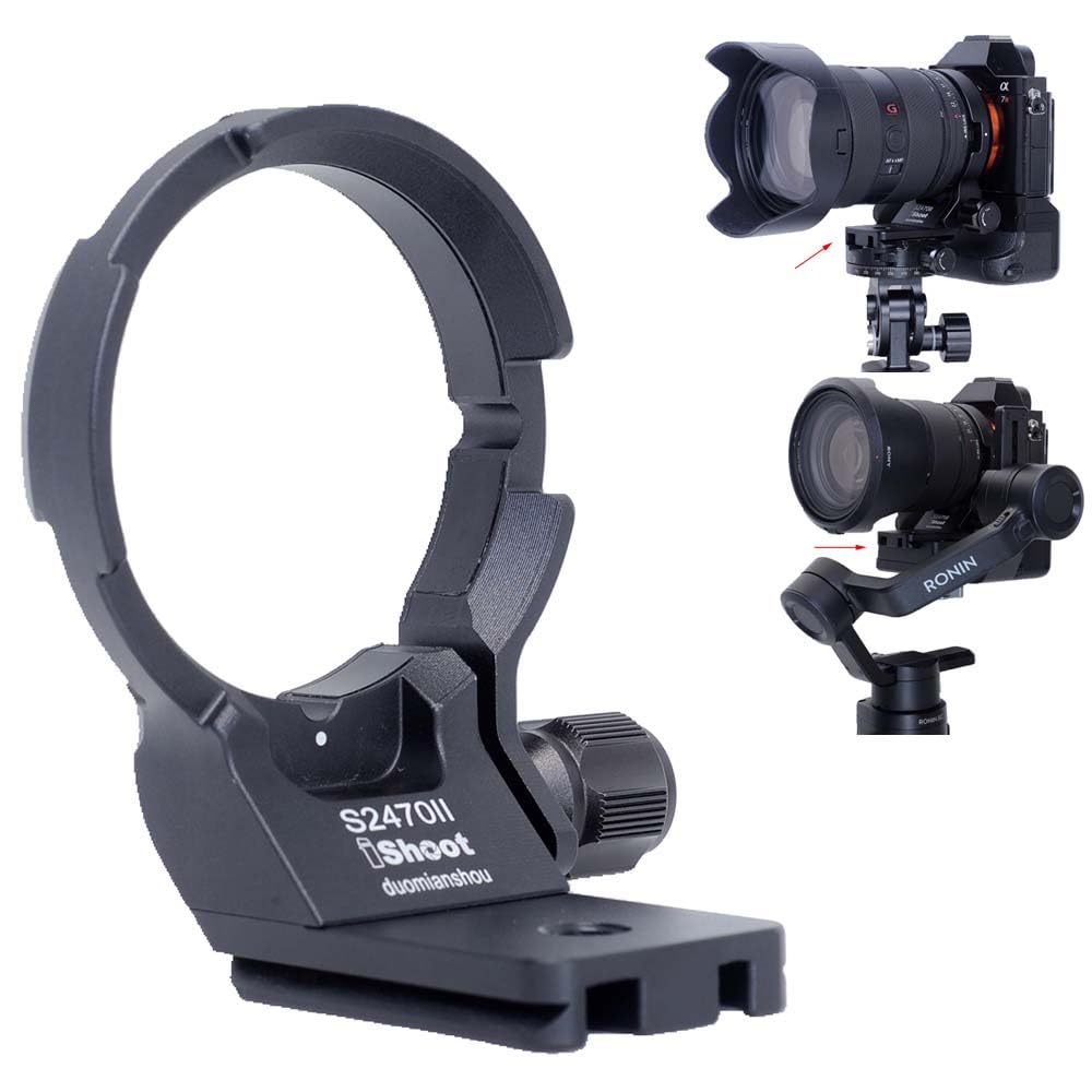 Amazon | iShoot リング式三脚座、FE 24-70mm F2.8 GM II，FE 20-70mm