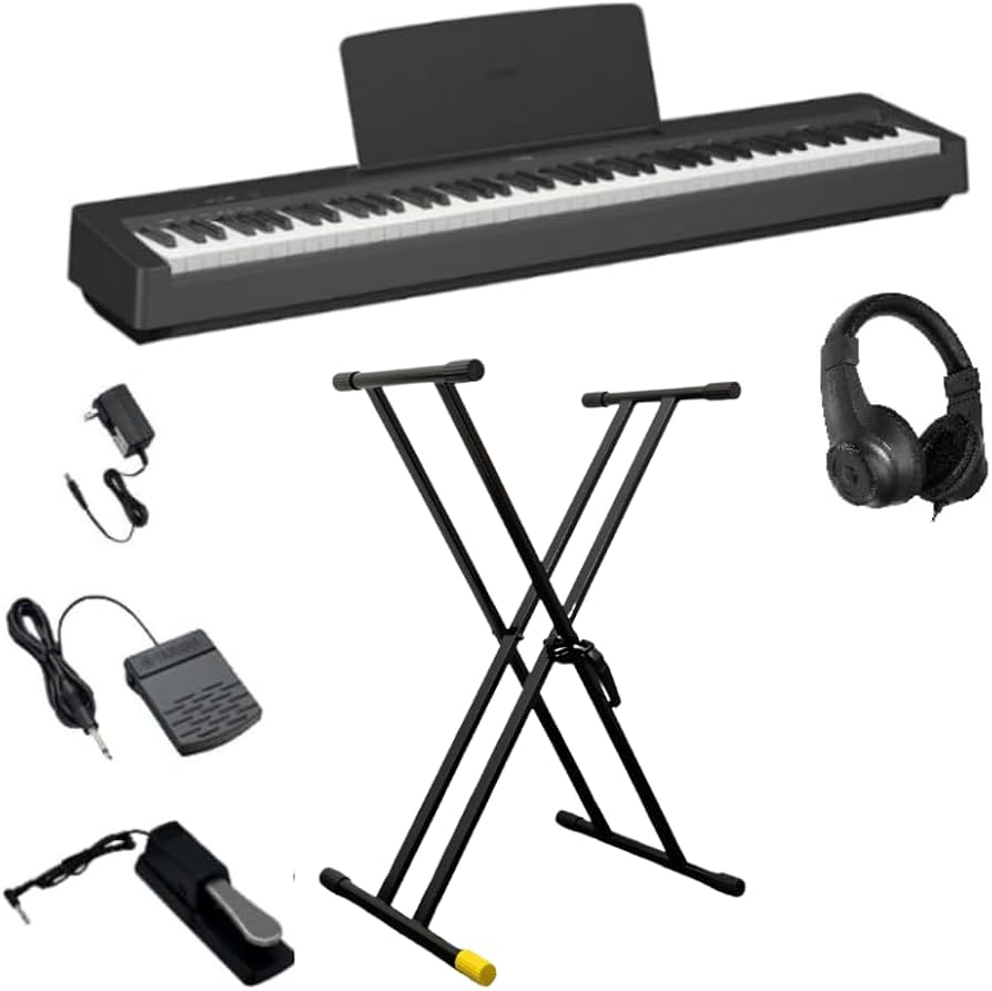 Amazon | 【ヘッドホン＆サスティンペダル付き】【P-45後継機種