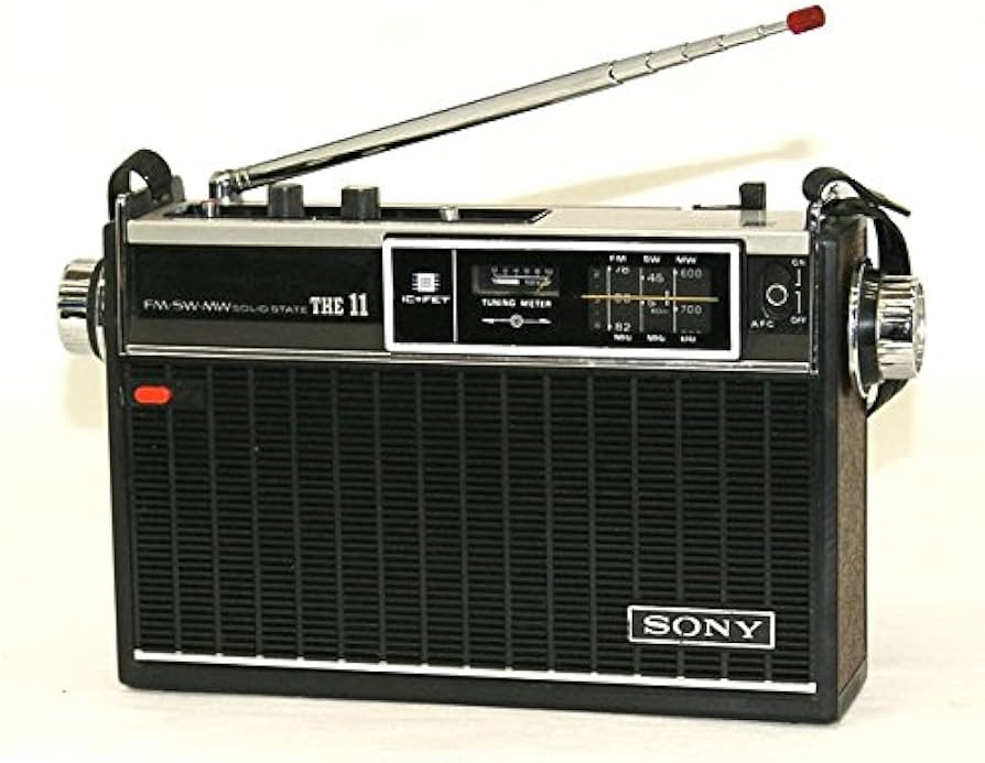 Amazon.co.jp: Sony ICF-1100 THE 11 Solid State 3-Band Radio FM/MW
