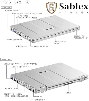 Amazon.co.jp: 【整備済み品】超軽量2in1モデルPanasonic ノートPC Let