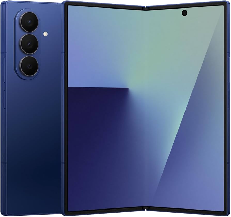 Amazon | Samsung Galaxy Z Fold7 256GB |ブルー シャドウ|Galaxy AI