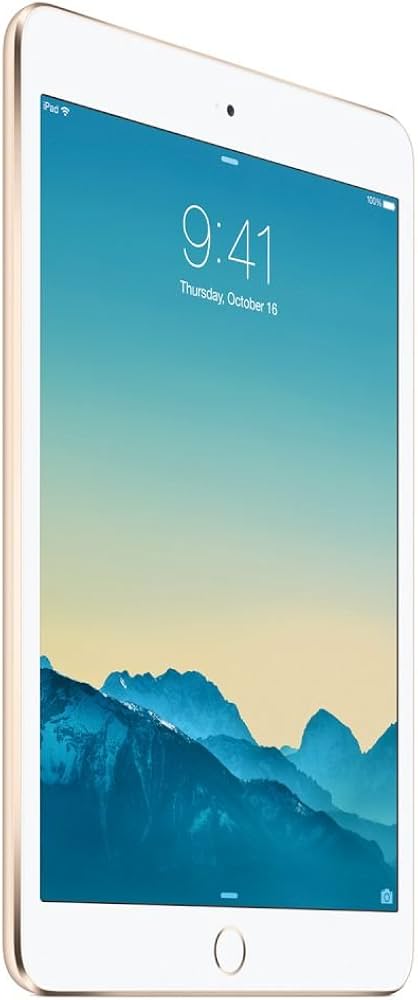 Apple iPad Air 2, 128GB, 4G + Wi-Fi - Gold (Refurbished) : Amazon