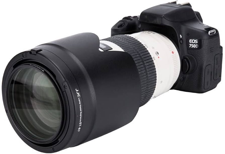 Amazon | JJC 可逆式 レンズフード 黒 花形 Canon EF 70-200 f2.8l IS