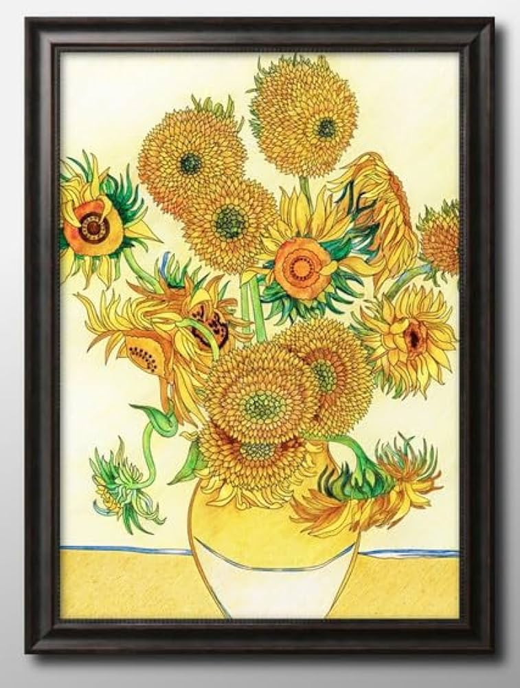 Amazon.co.jp: フィンセント ファン ゴッホ ひまわり A3 サイズ