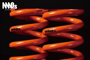 Amazon | ID65 H180mm 6K MAQS 2本セット 直巻スプリング 直巻バネ 車