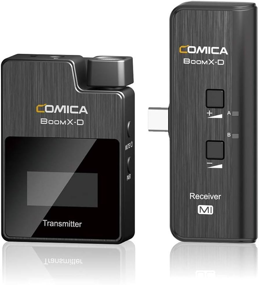 Amazon.com: Comica BoomX-D Compact 2.4 GHz Dual Wireless