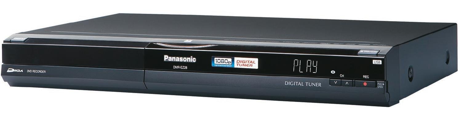 Amazon.com: Panasonic DMR-EZ28K DVD Recorder with 1080p