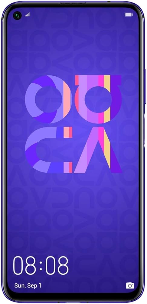 Huawei Nova 5T Dual SIM - 128GB, 8GB RAM, 4G LTE, Purple - With