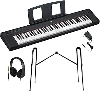 Amazon | YAMAHA NP-35B ブラック キーボード 76鍵盤 ヘッドホン・純正