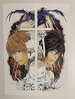 Amazon.co.jp: デスノート 小畑健画集限定版 カラー 複製原画 ライト L