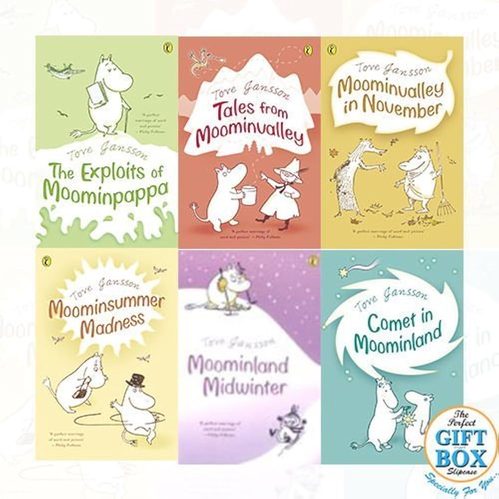 Tove Jansson Moomin Collection 6 Books Bundle Gift Wrapped