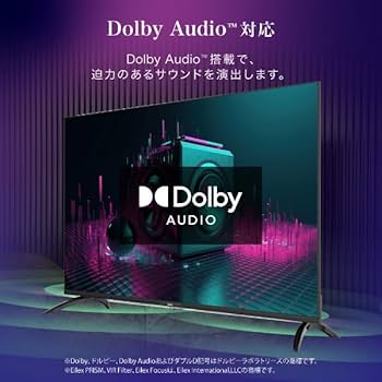 Amazon | チューナーレステレビ 50型 4K スマートテレビ 配信動画のみ