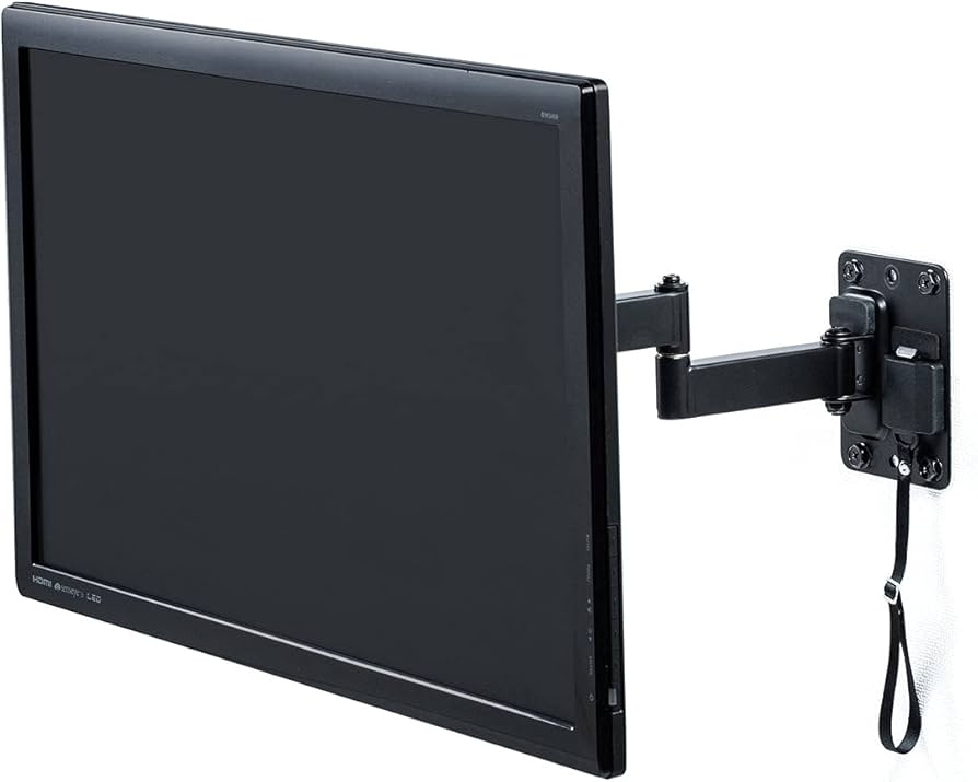 Amazon.co.jp: サンワダイレクト モニターアーム 壁掛け 3関節 角度