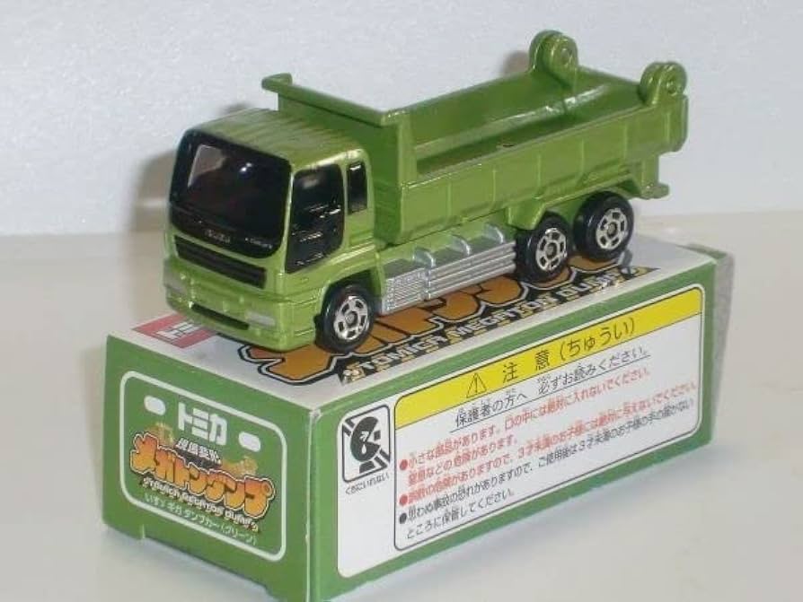 Amazon.co.jp: TOMICA 現場変形メガトンダンプ いすゞ ギガ ダンプカー