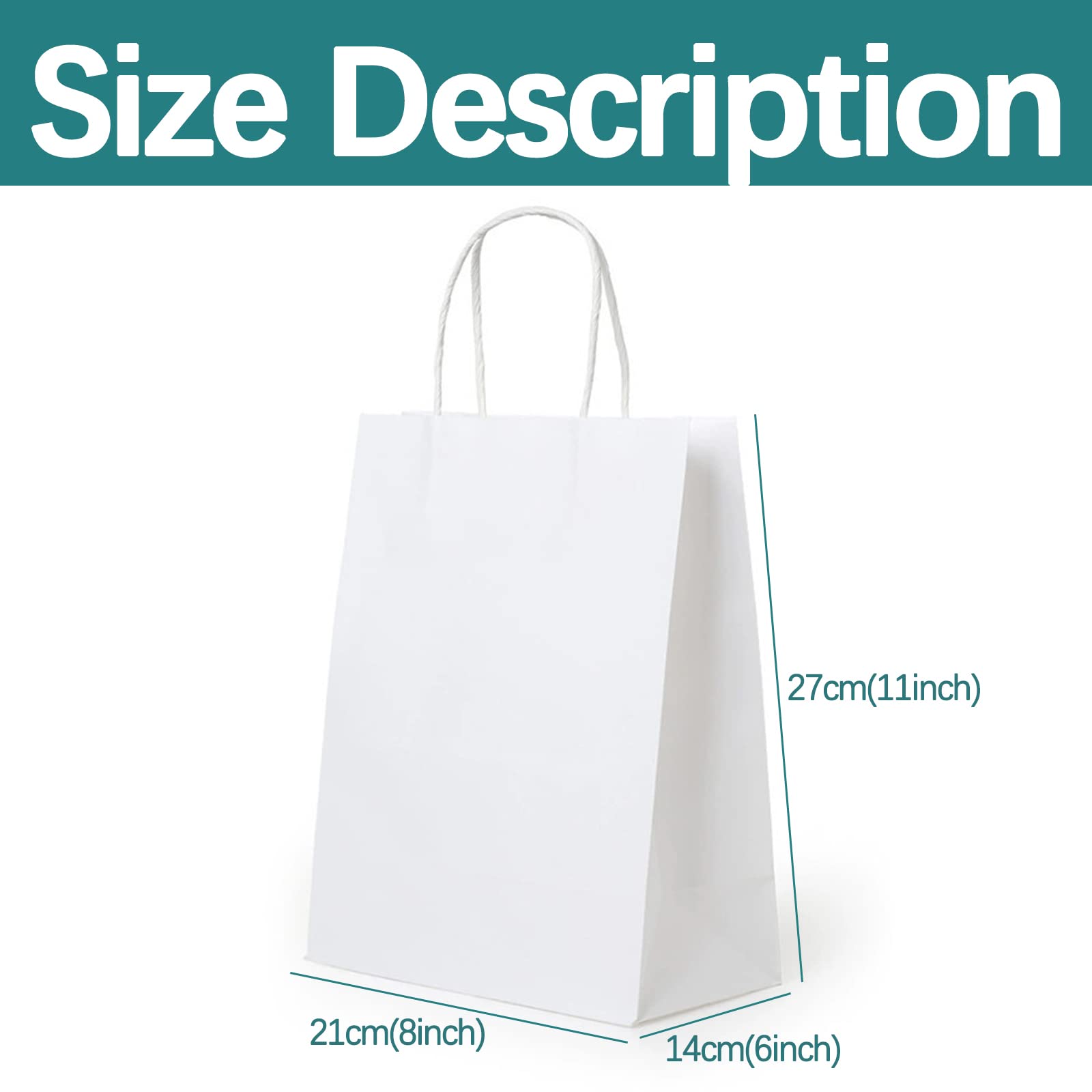 Amazon | 引き出物袋100枚、クラフト紙袋ギフトバッグクラフトギフト