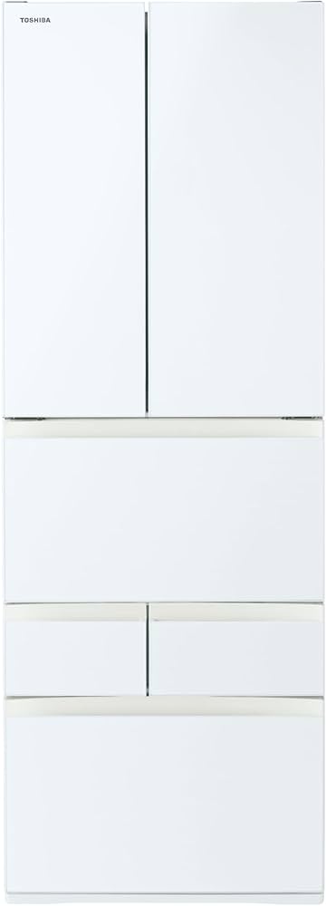 Amazon.co.jp: TOSHIBA(東芝) 冷蔵庫 幅65.0㎝ 509L フレンチドア GR