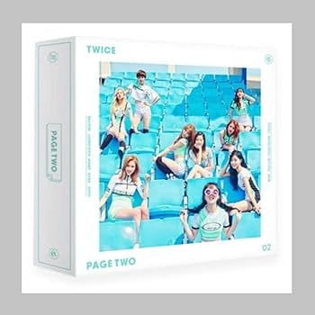 Amazon.co.jp: TWICE - [PAGE TWO] 2nd Mini Album Mint ver. CD+72p