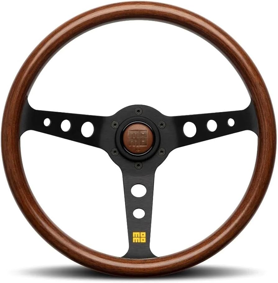 Amazon | MOMO MOD. 07 ヘリテージウッドアルミニウムとマホガニー