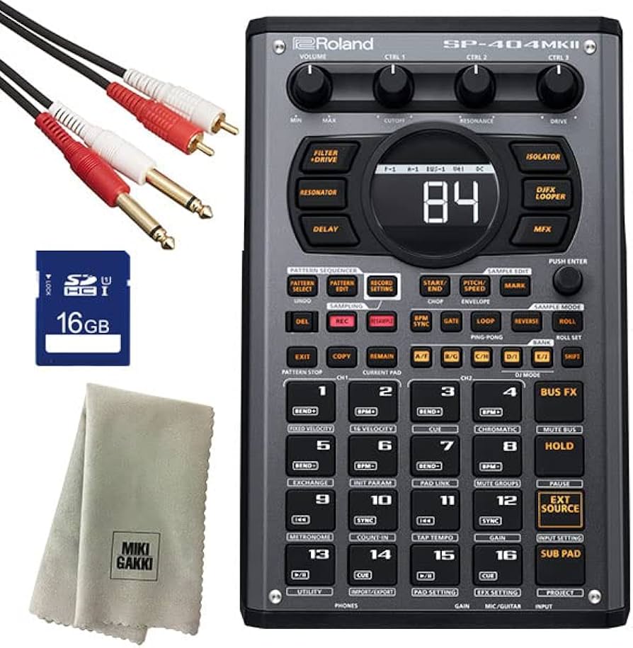 Amazon | Roland ローランド サンプラー SP-404MK2 + SDカード(16GB) +
