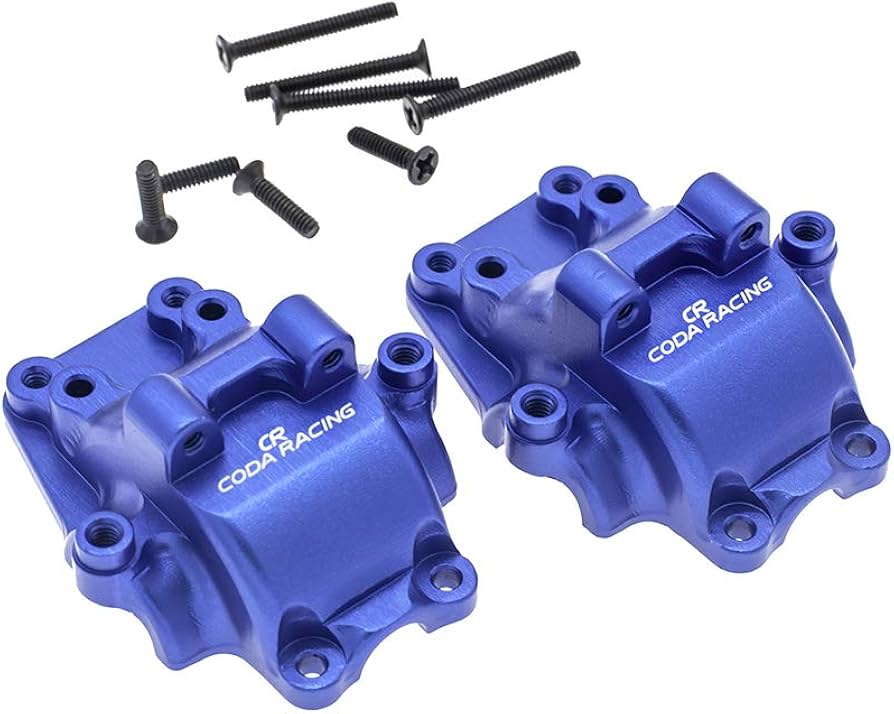 Amazon.com: CODA RACING 2Pcs Alloy Front&Rear Differential Housing