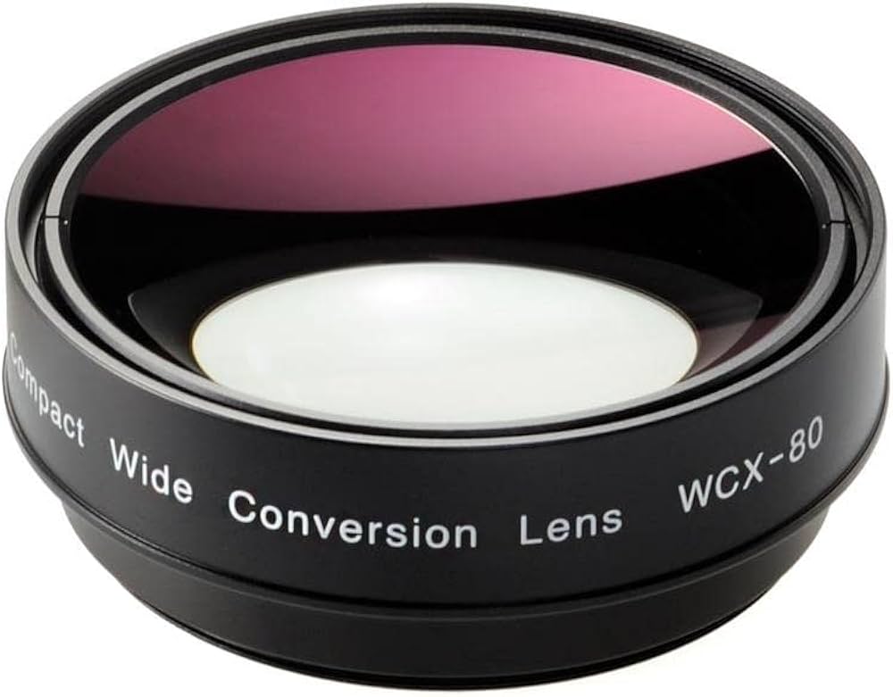 Amazon | Zunow WCX-80 0.8倍ワイドコンバージョンレンズ | ワイド